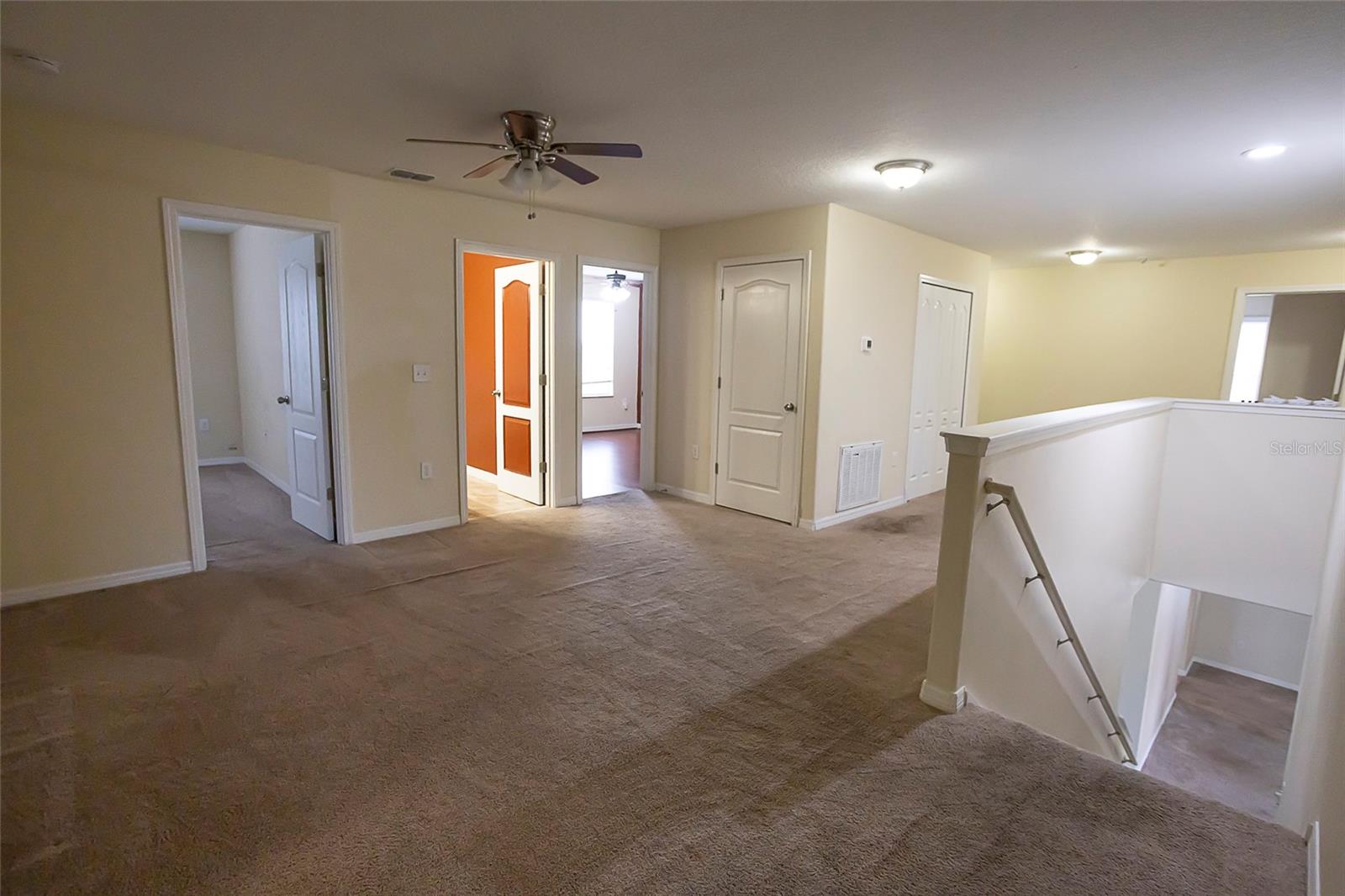 Landing at top of stairs