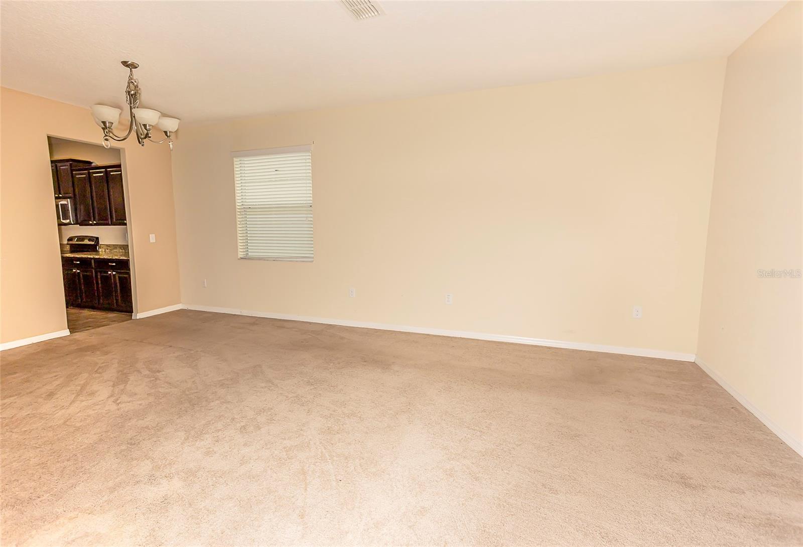 Dining Room/Den Combo Alternate View from entry