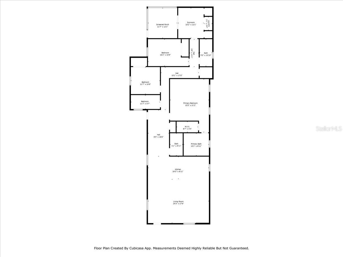 Floor plan with dimensions