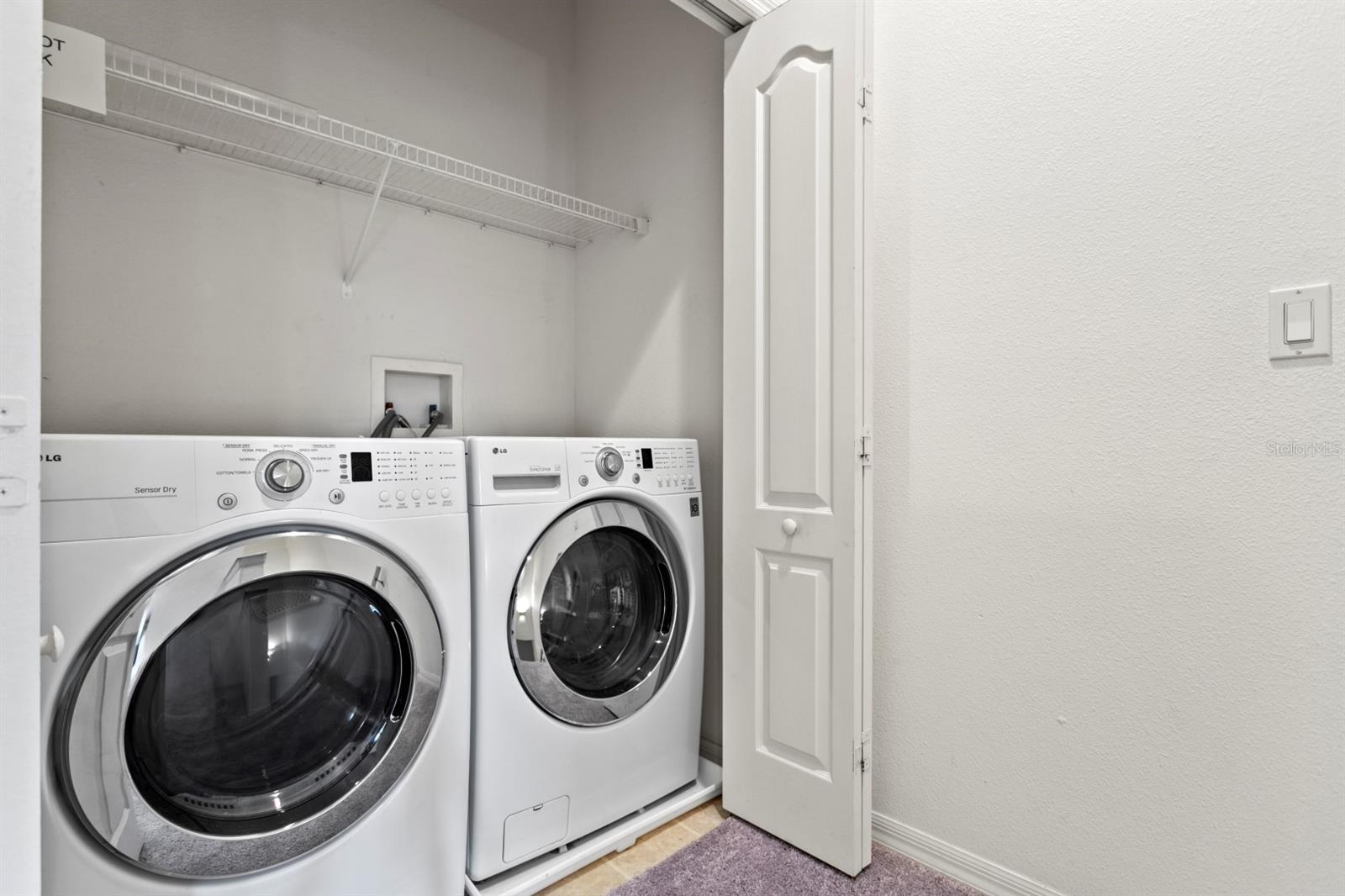 Included Washer and Dryer
