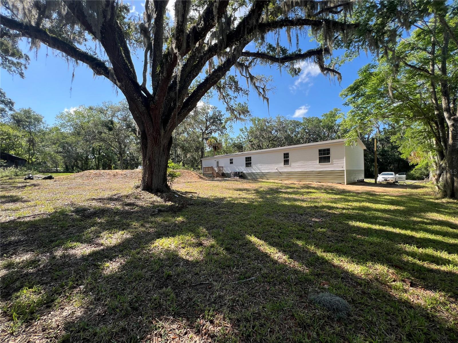Big backyard.