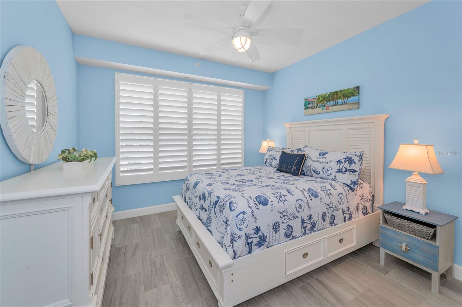 3rd Bedroom with views of the Gulf of Mexico!