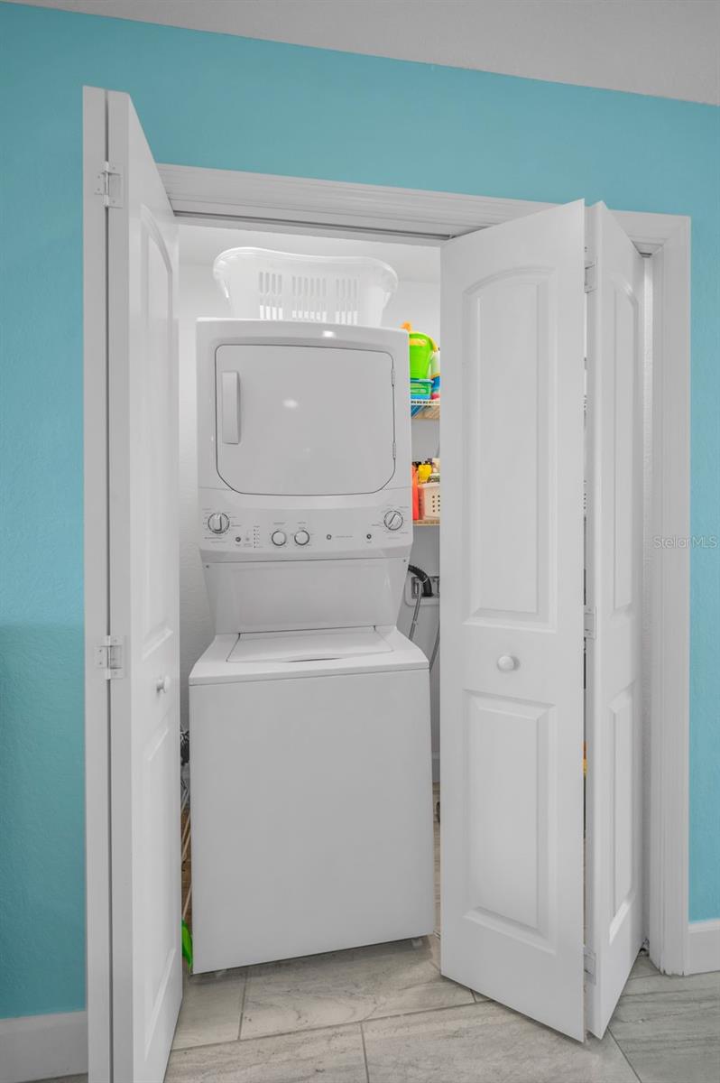 Inside Utility closet