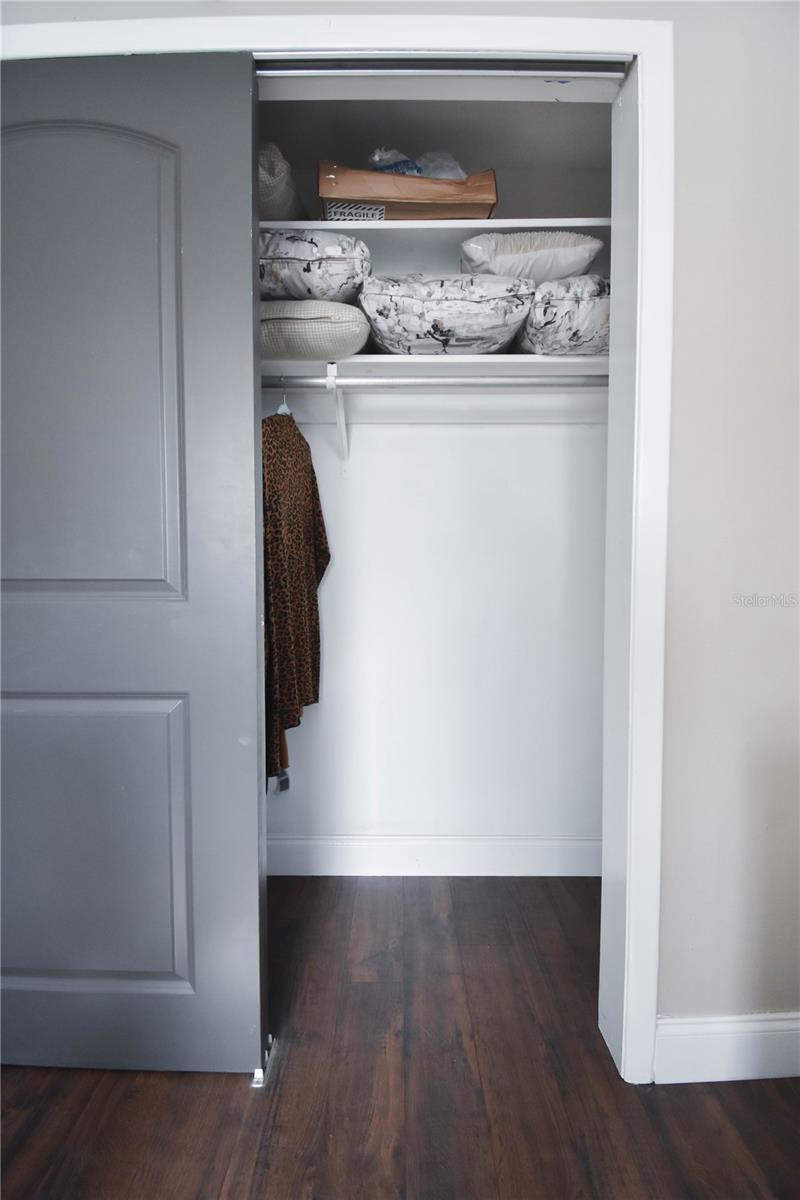 Bedroom 2 closet