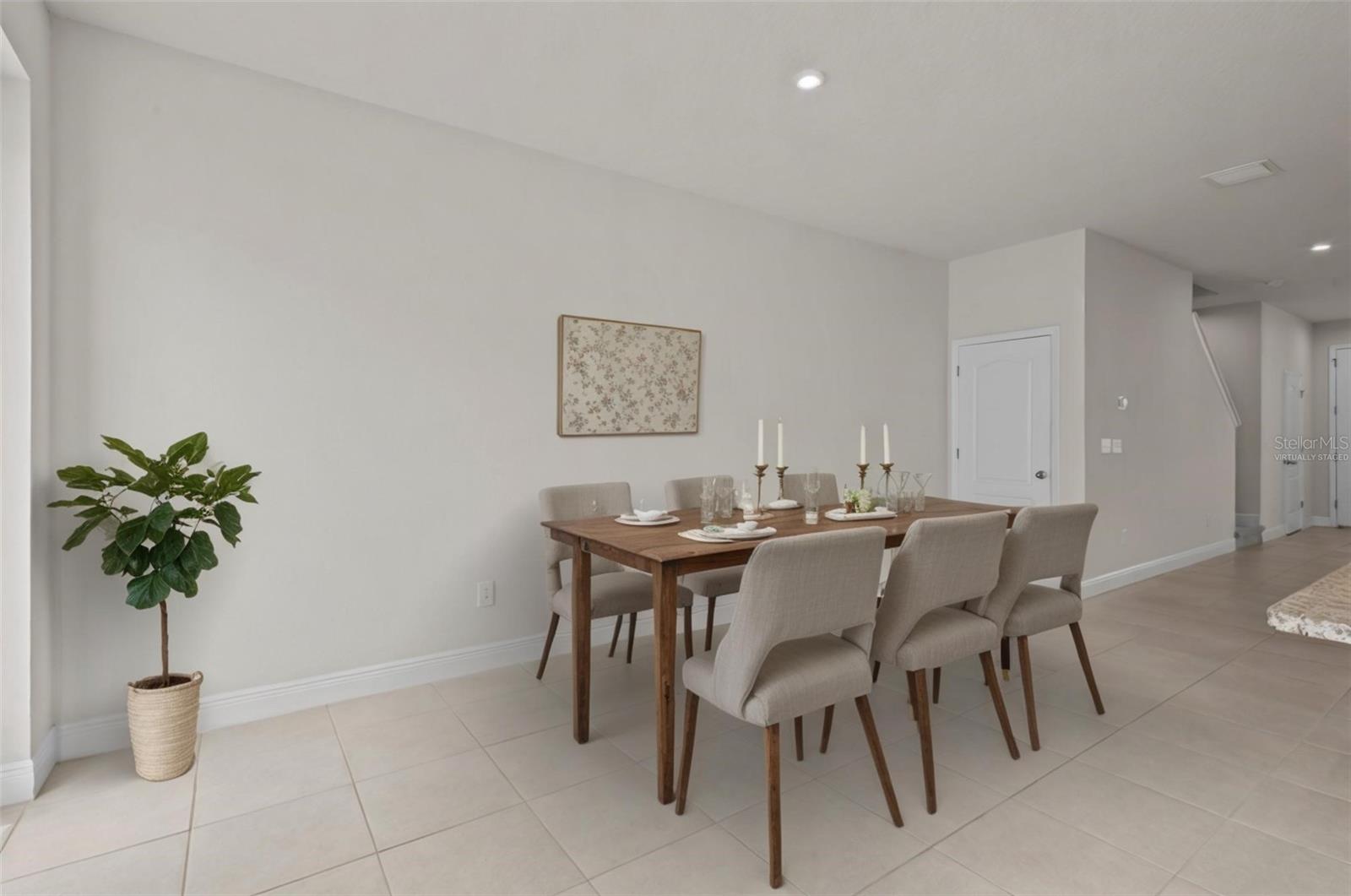 Dining Room - - virtually staged