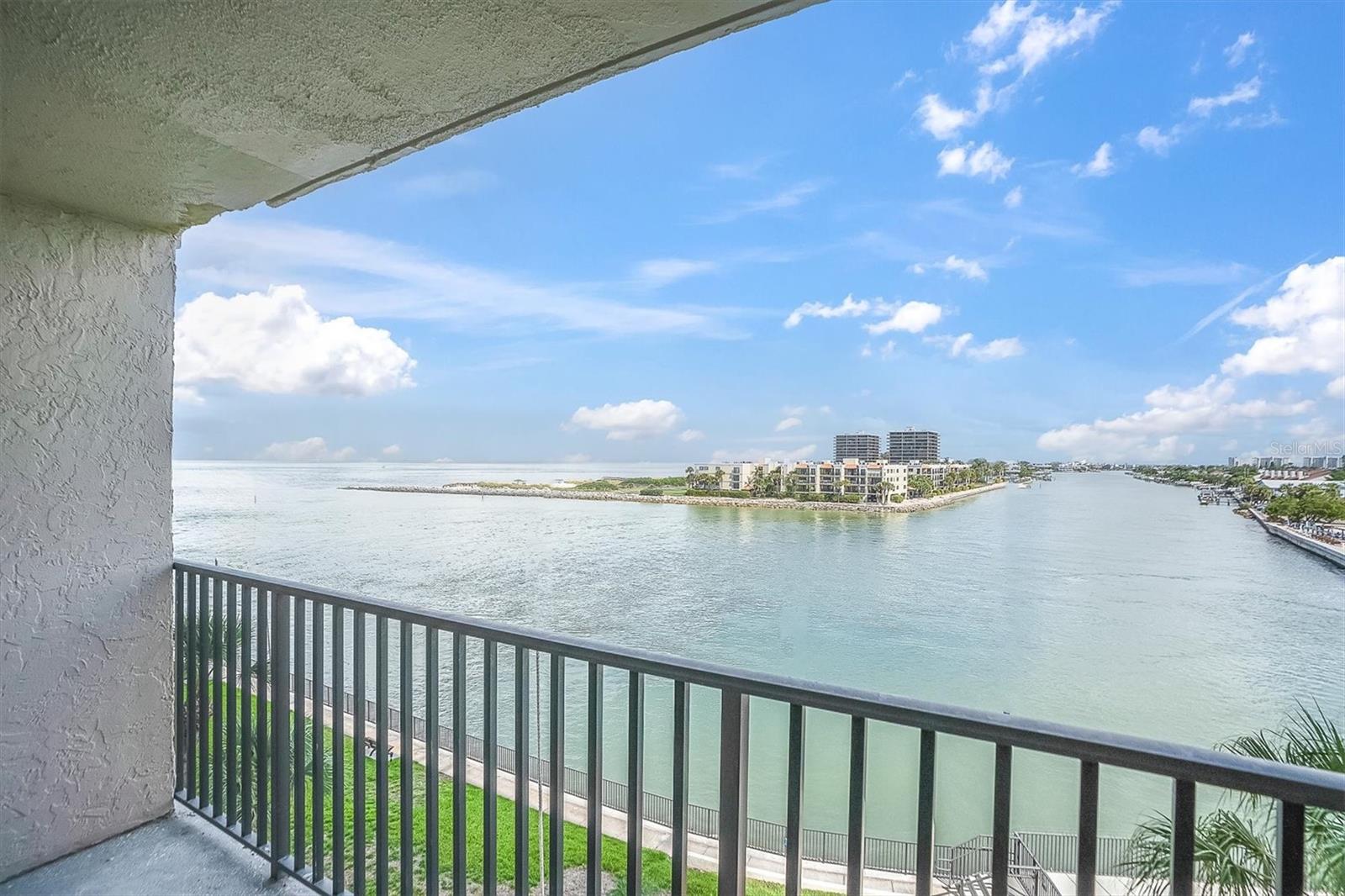 Waterview from the balcony.