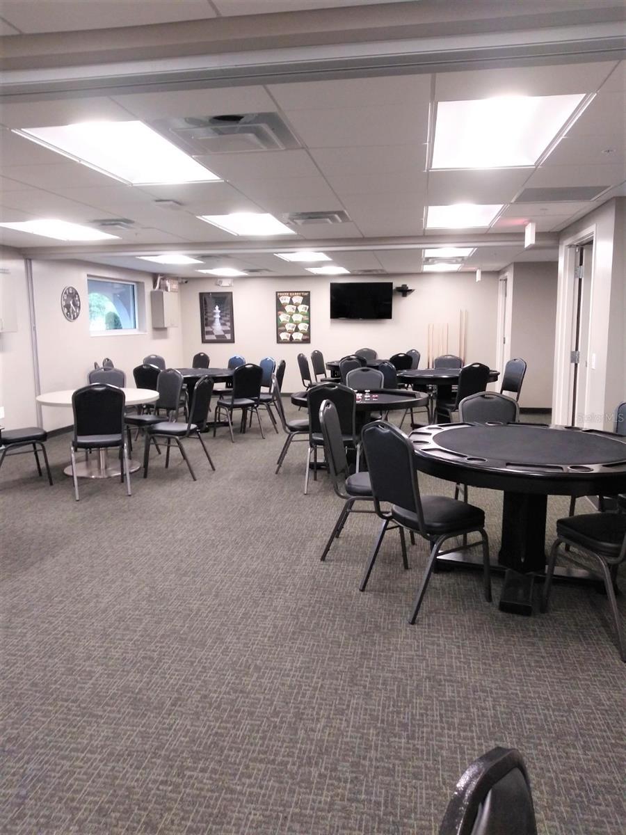 card games room