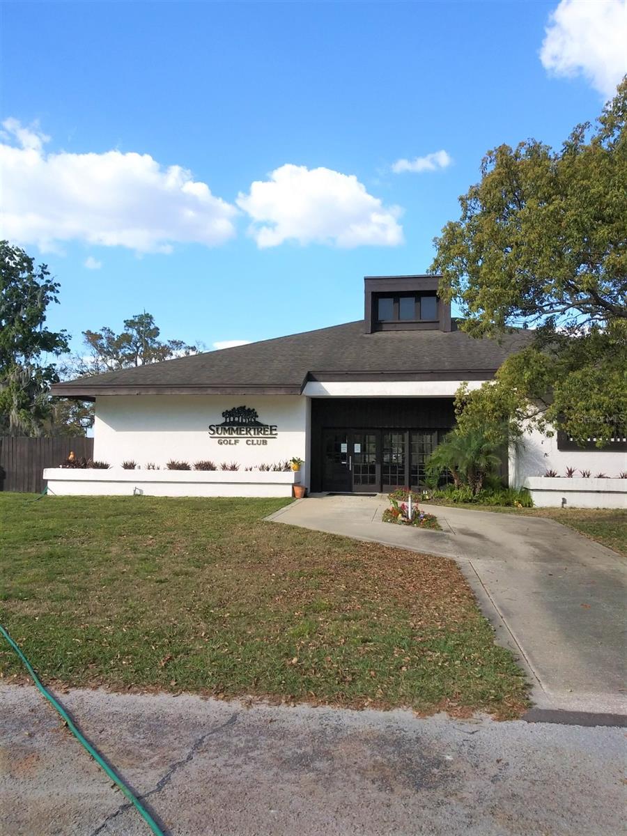 Golf clubhouse