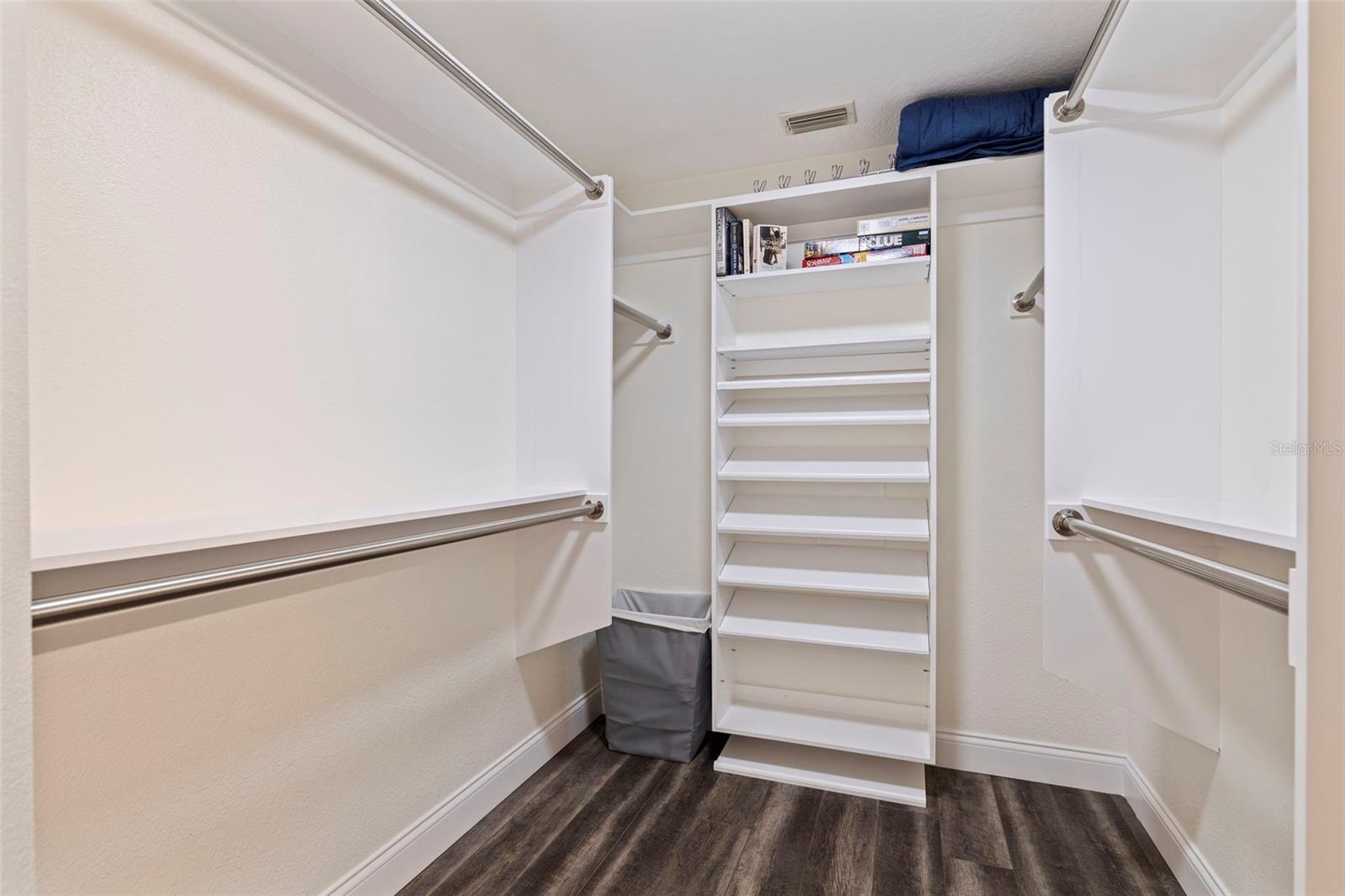 Walk In Closet with Closet System