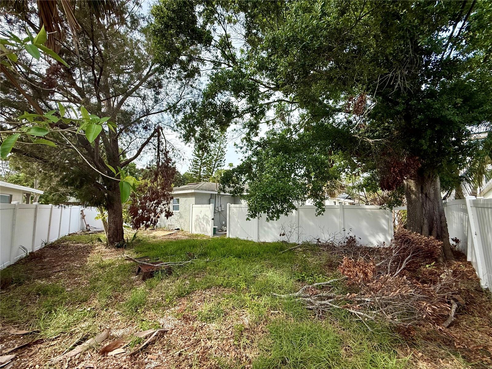 8. Expansive Backyard