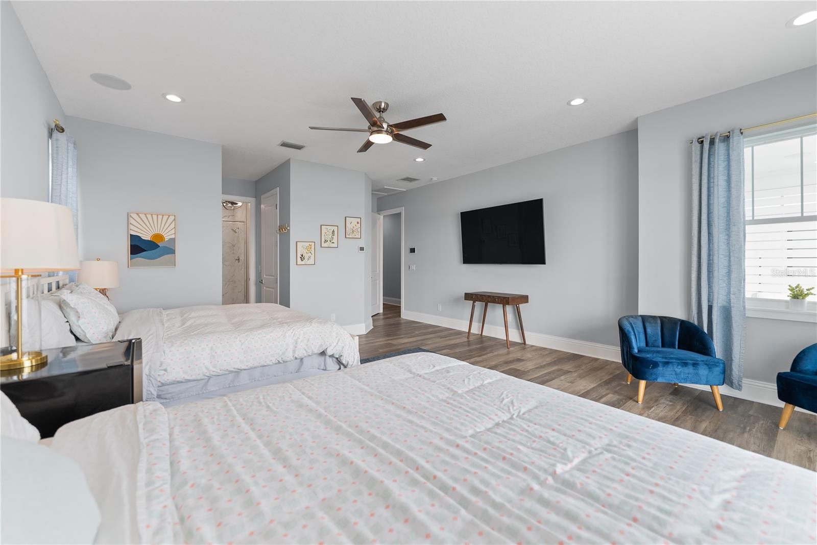 Master Bedroom with private balcony