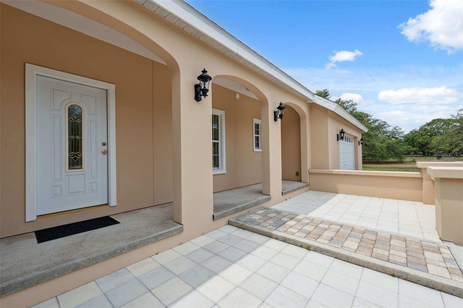 Front Exterior Patio/Entrance