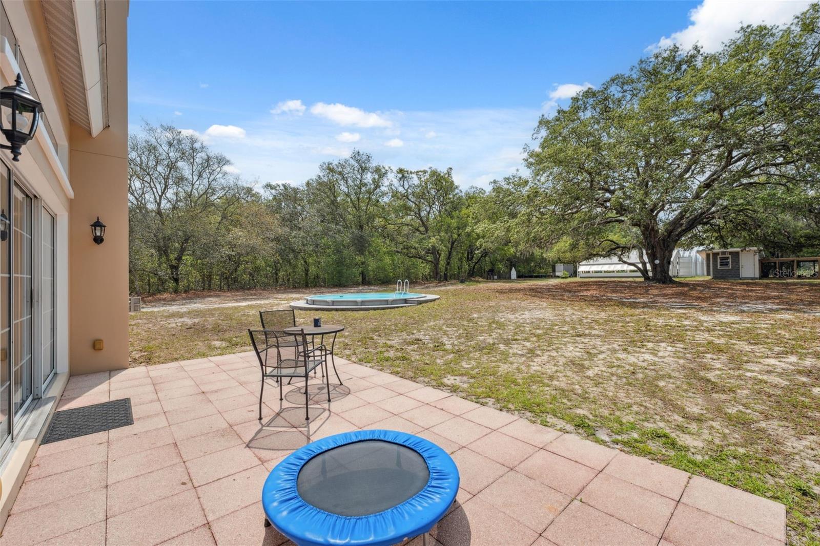 Rear Patio