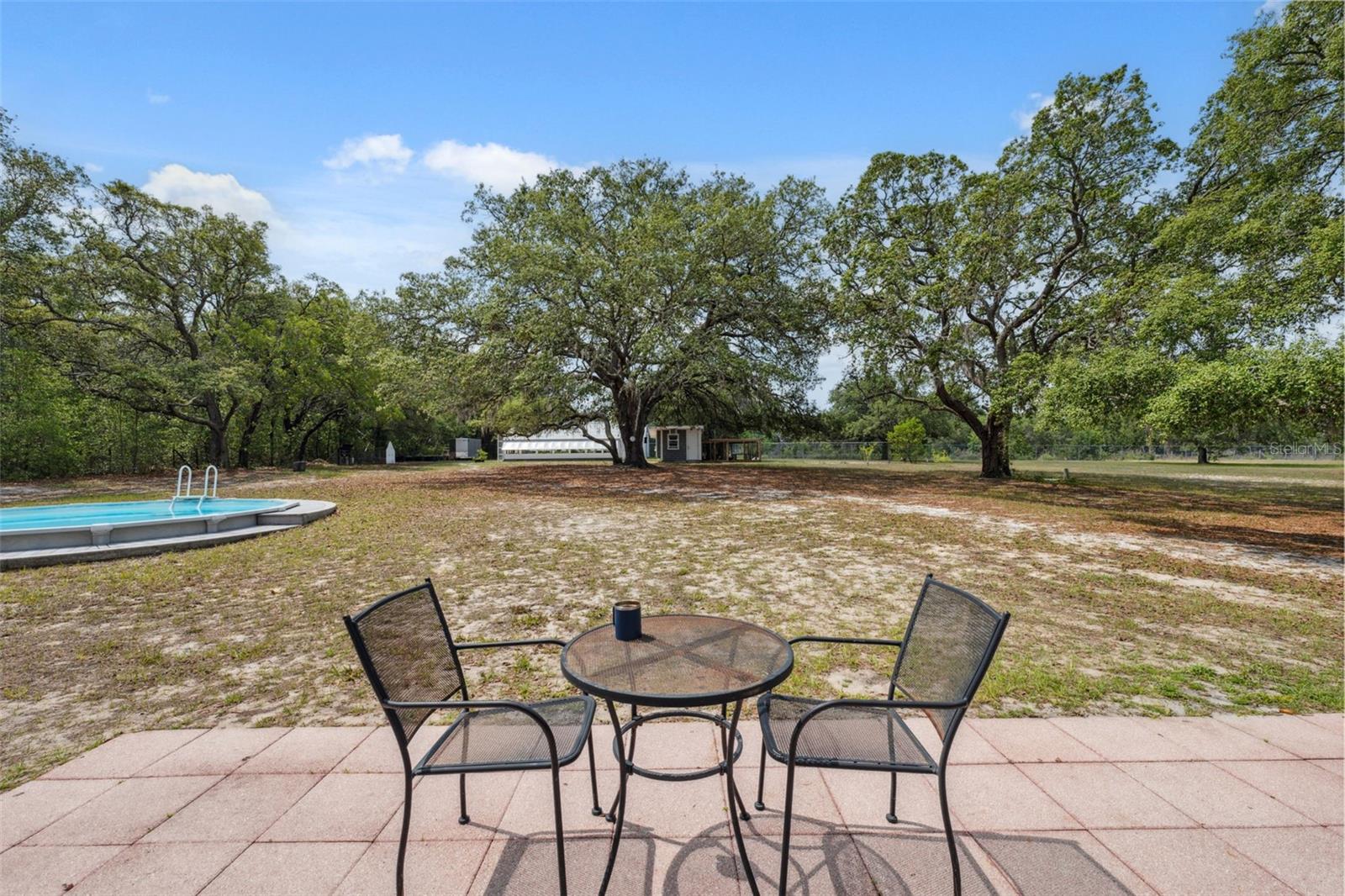 Rear Patio