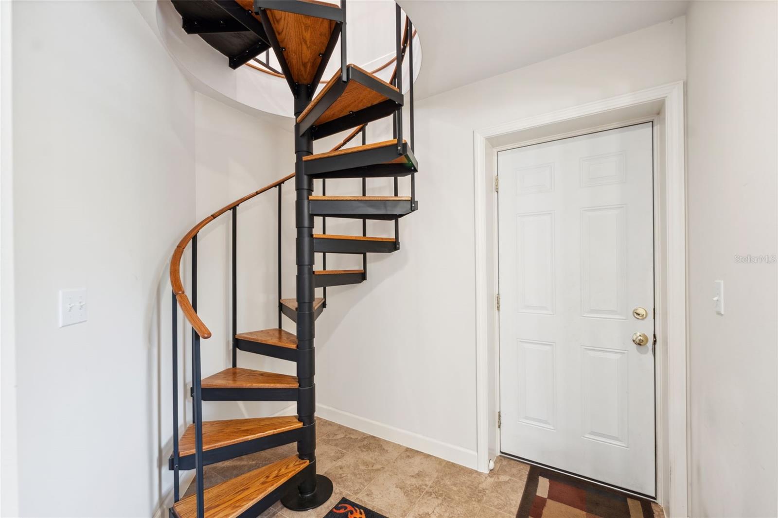 Spiral Staircase to Loft