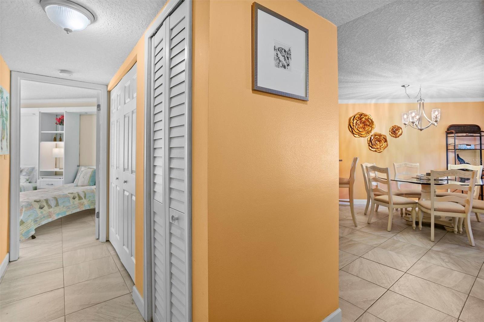 Laundry closet