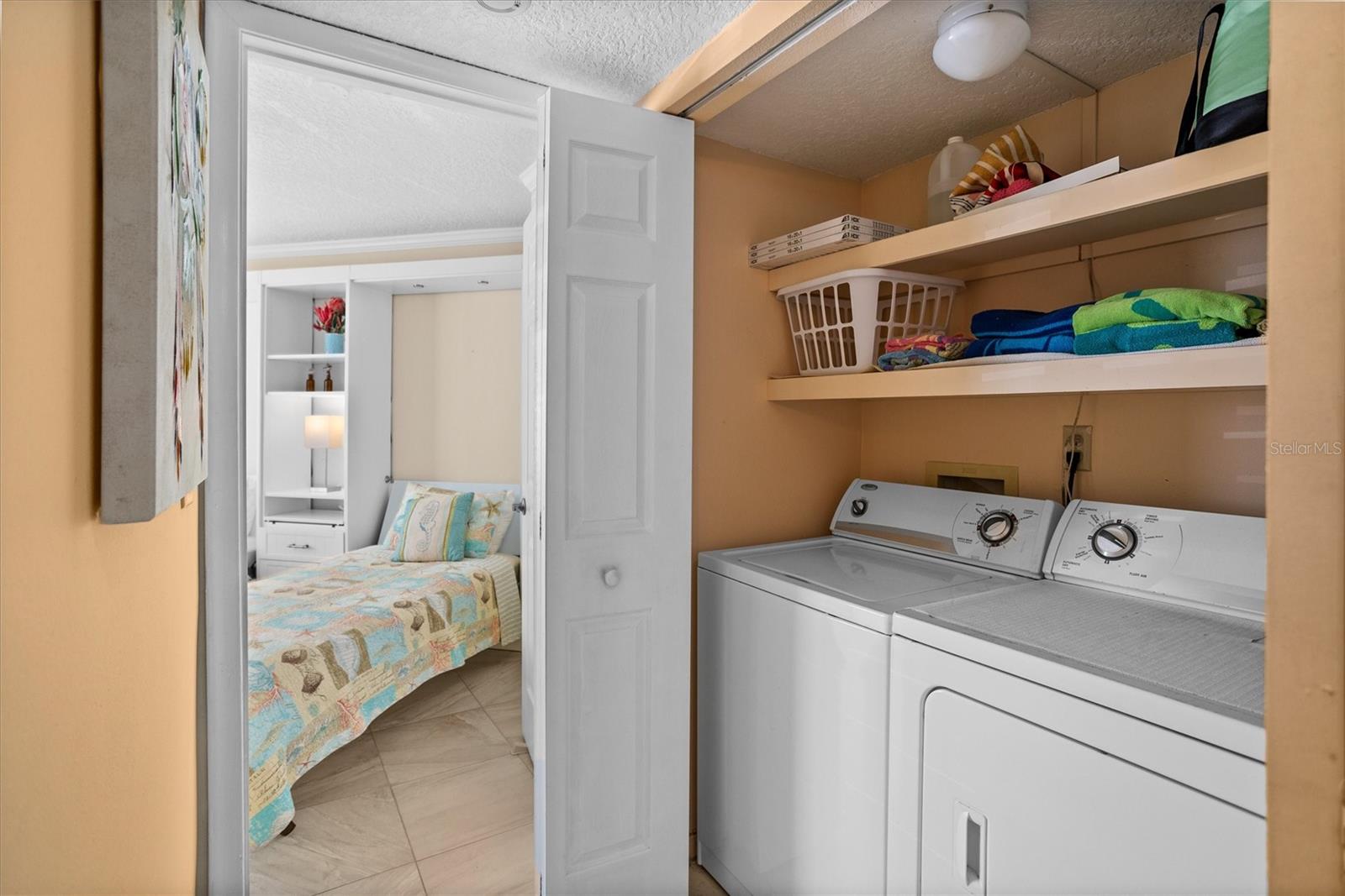 Laundry closet