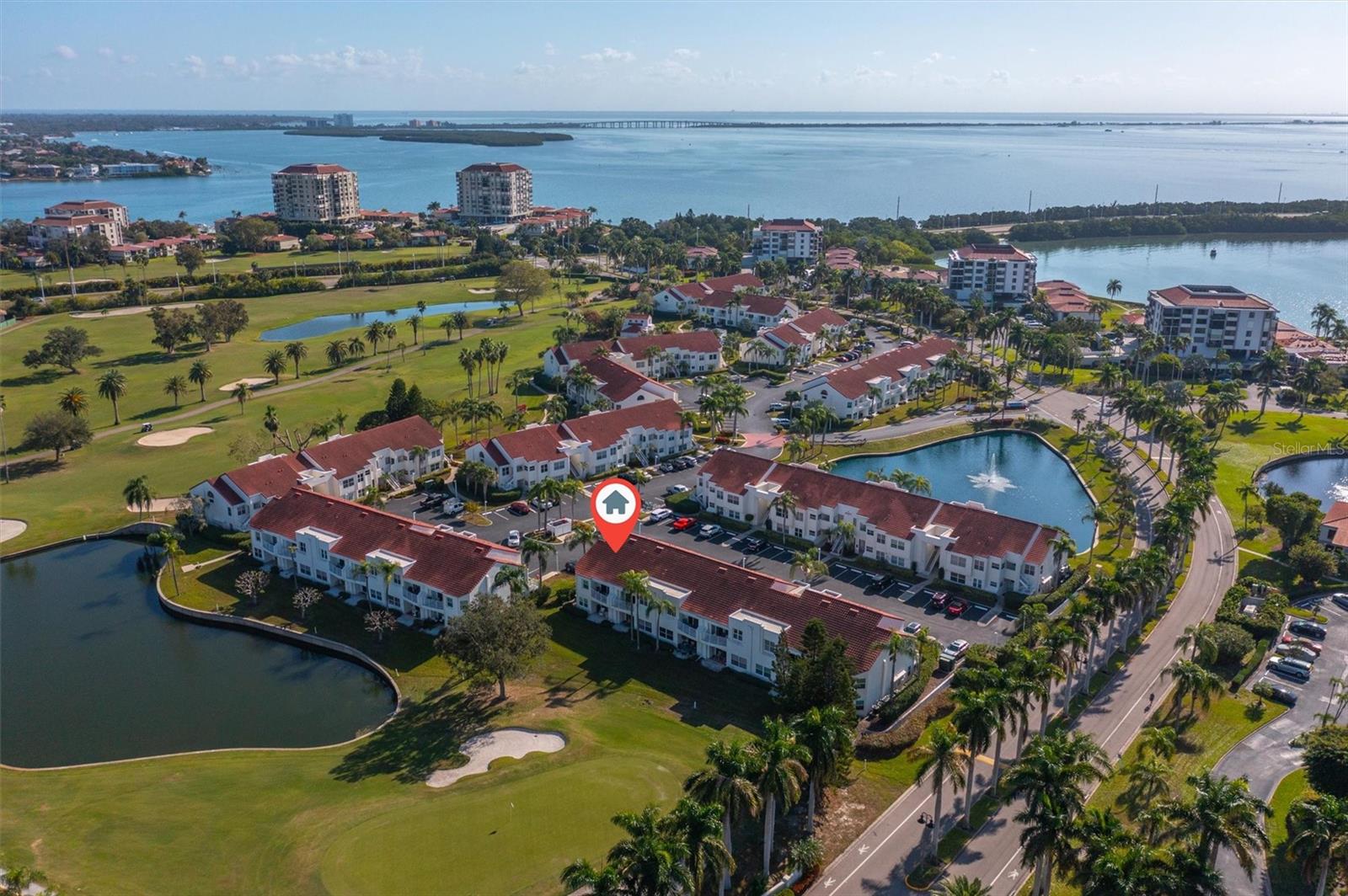 Aerial of community
