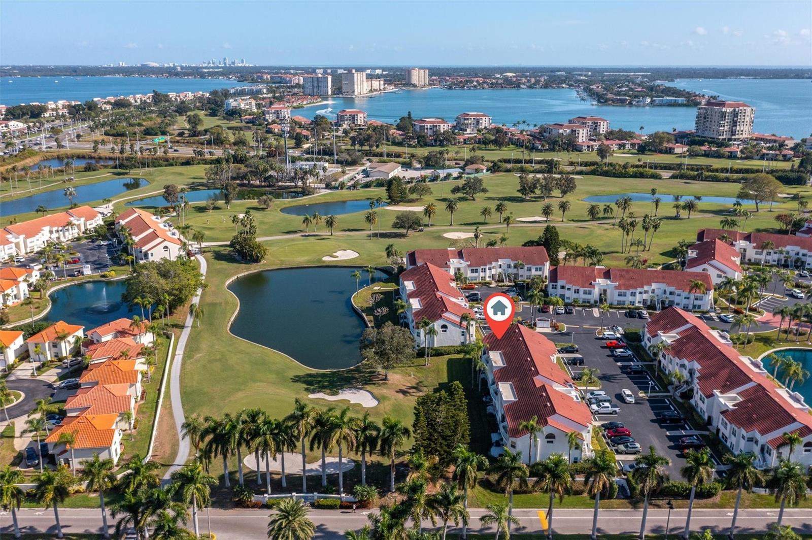 Aerial of community