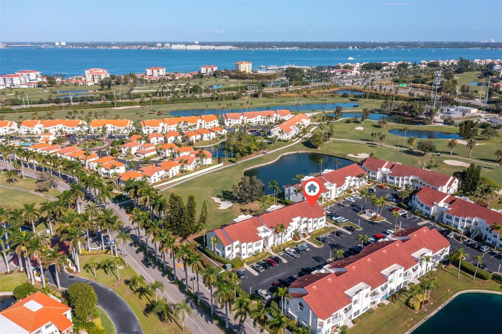Aerial of community