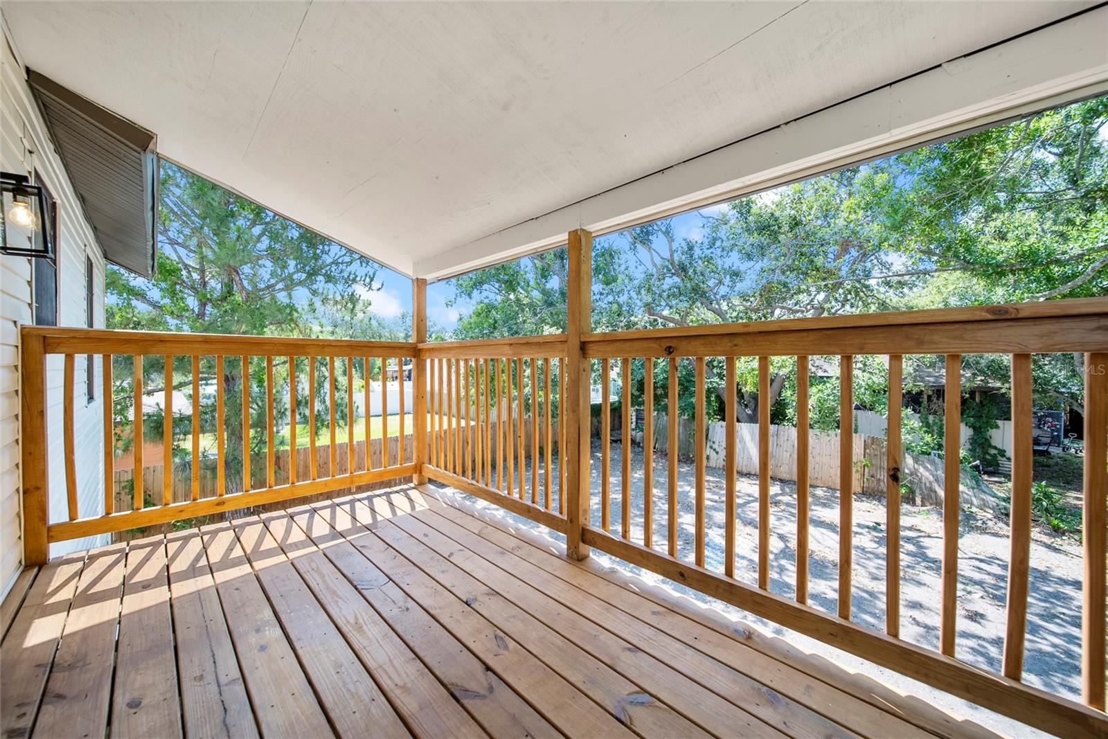 Upstairs Balcony