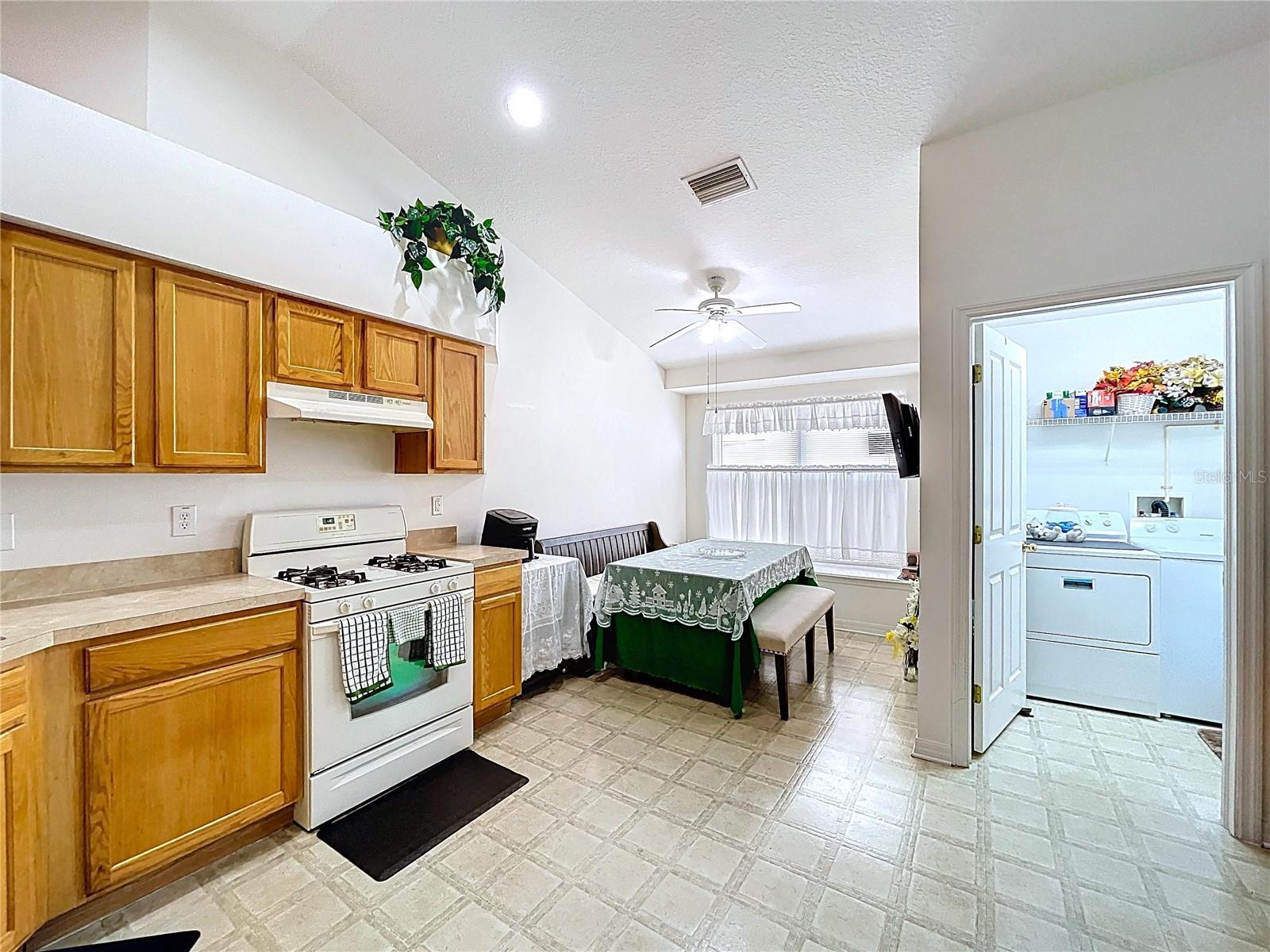 Eat in Kitchen Laundry Room