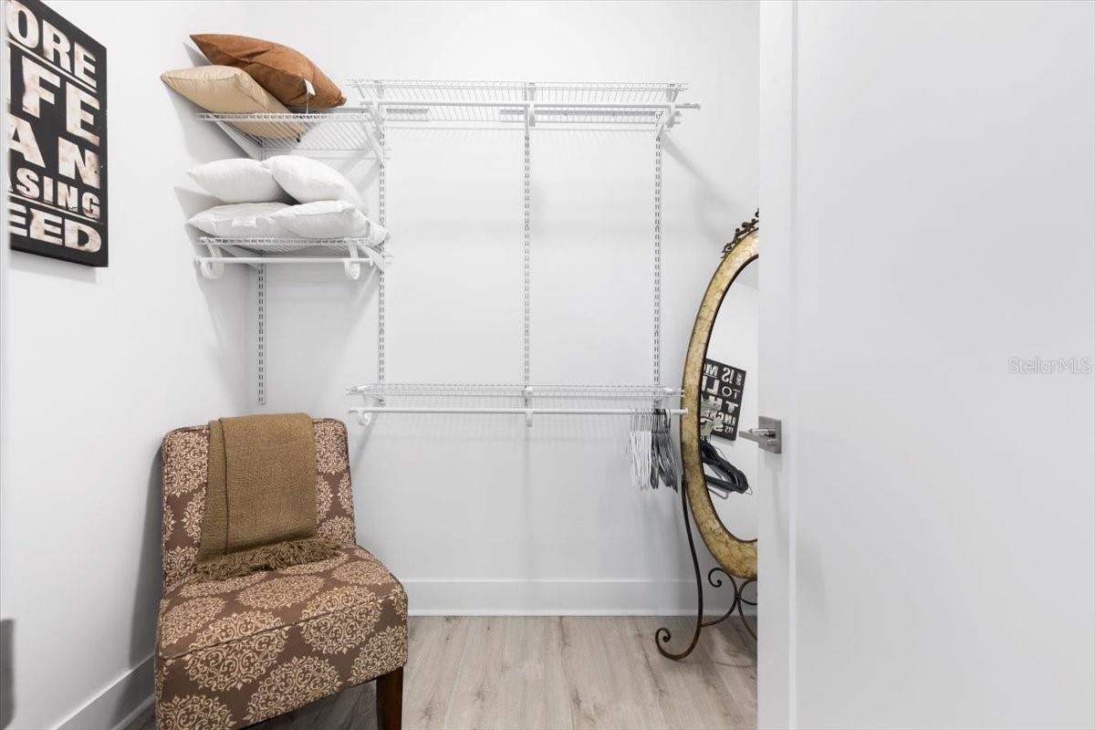 PRIMARY CLOSET
