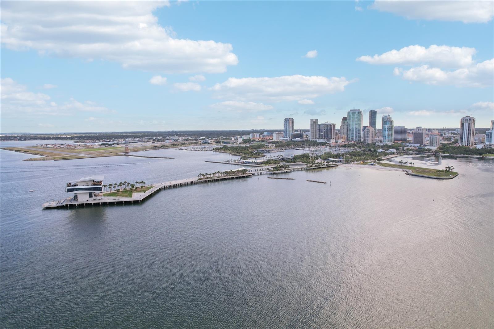 Just blocks from downtown St. Pete and the new St. Pete Pier.