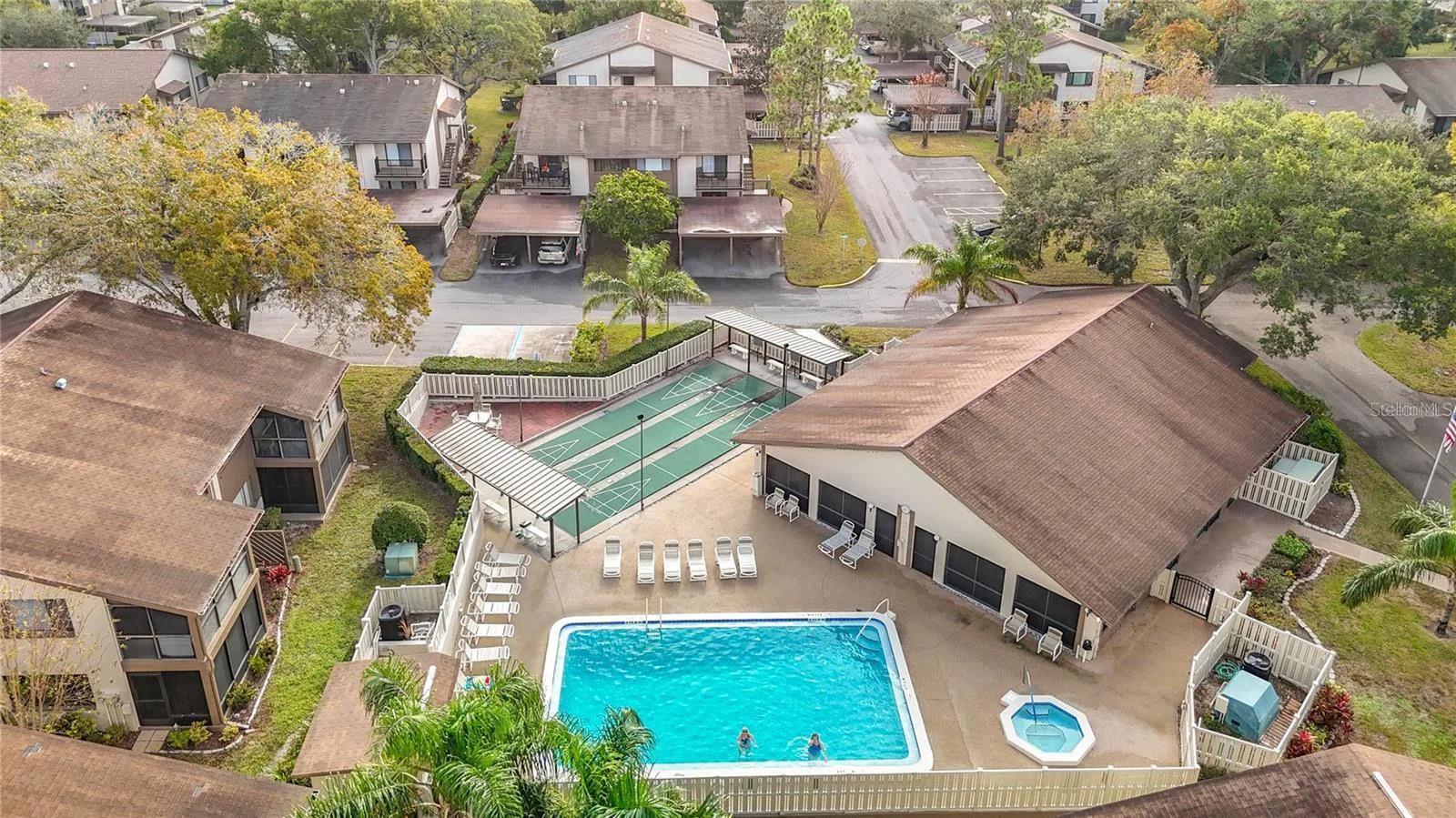 Pool area