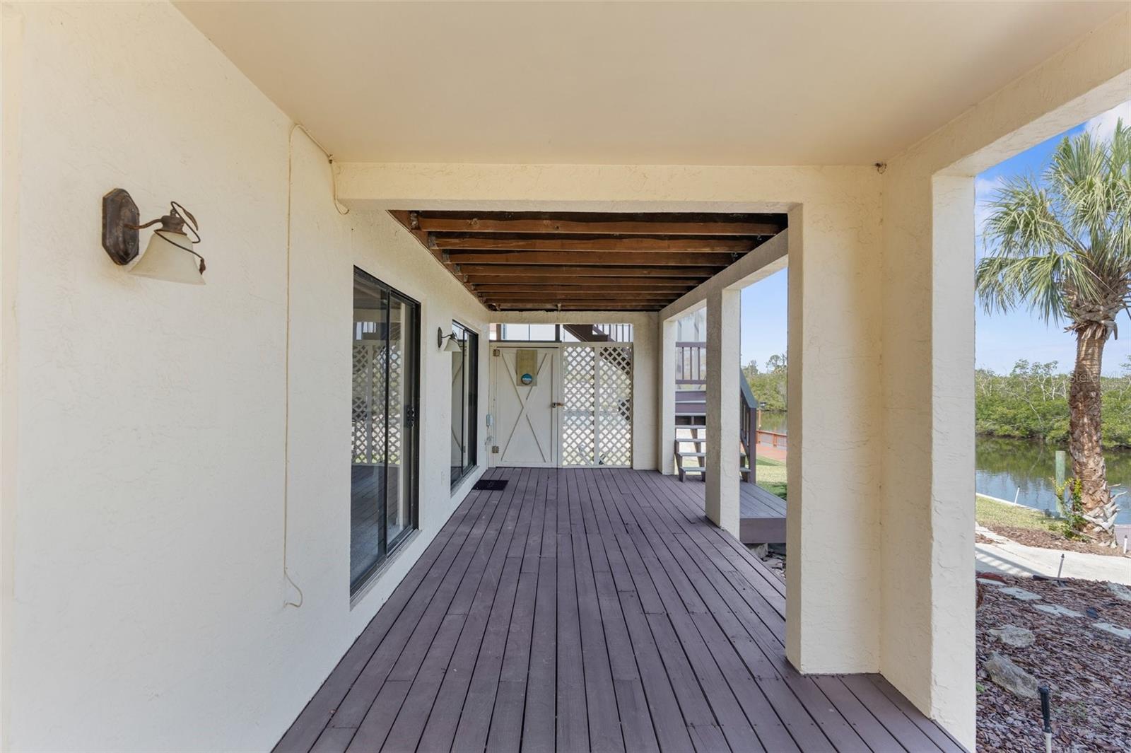 Open porch