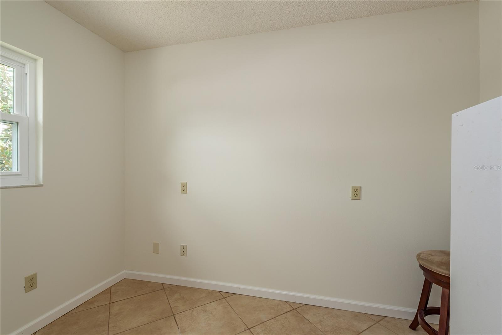 Bonus room off laundry room