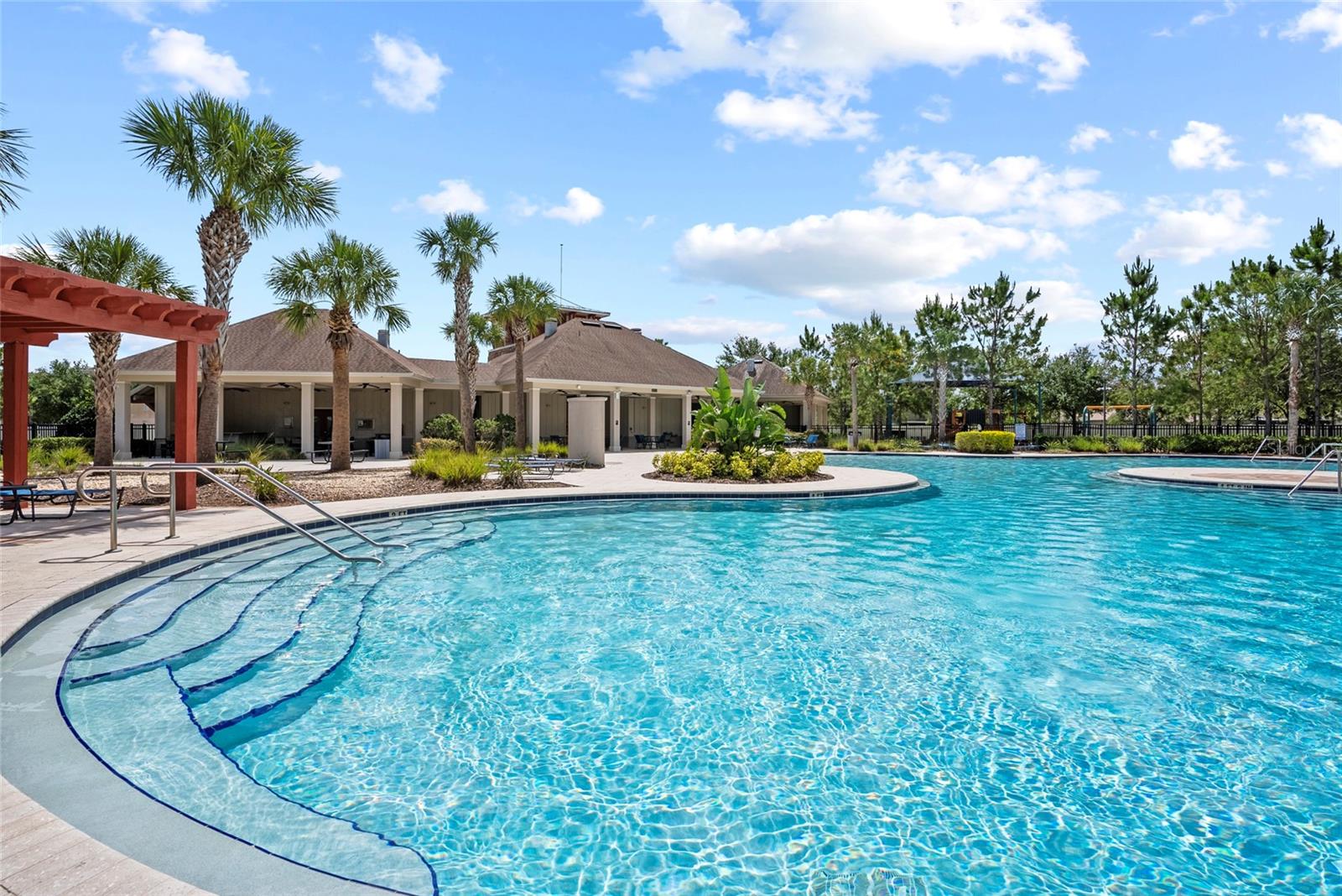 Resort style pool