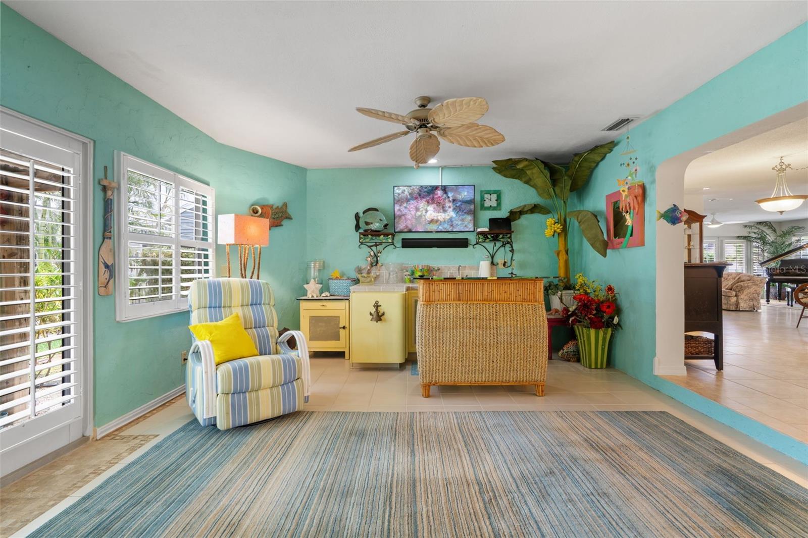 Sunroom (East view)