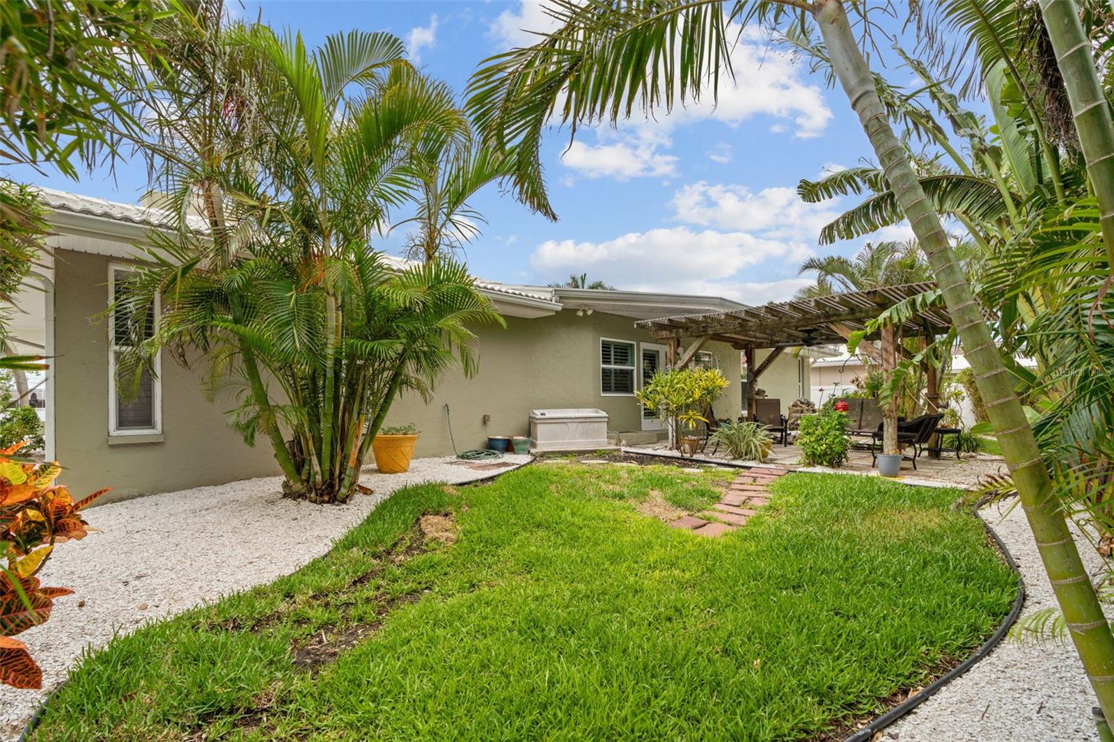 Back Yard - East side
