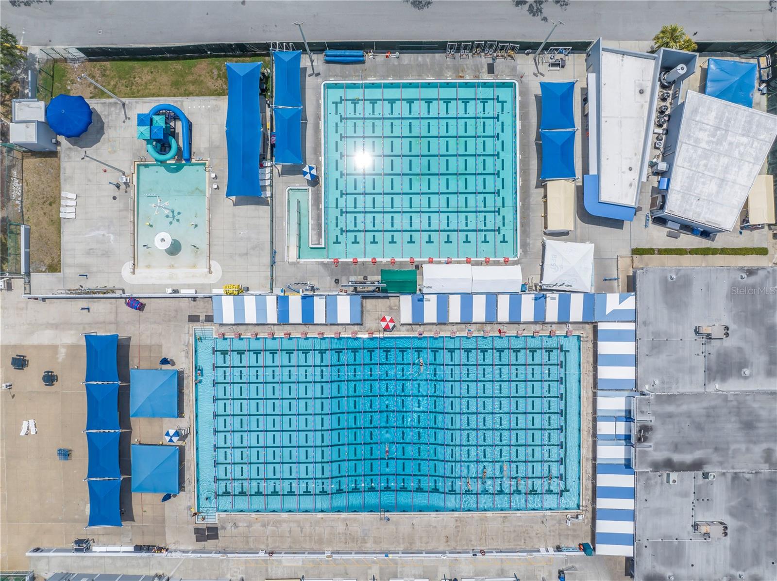Community pool across the street.