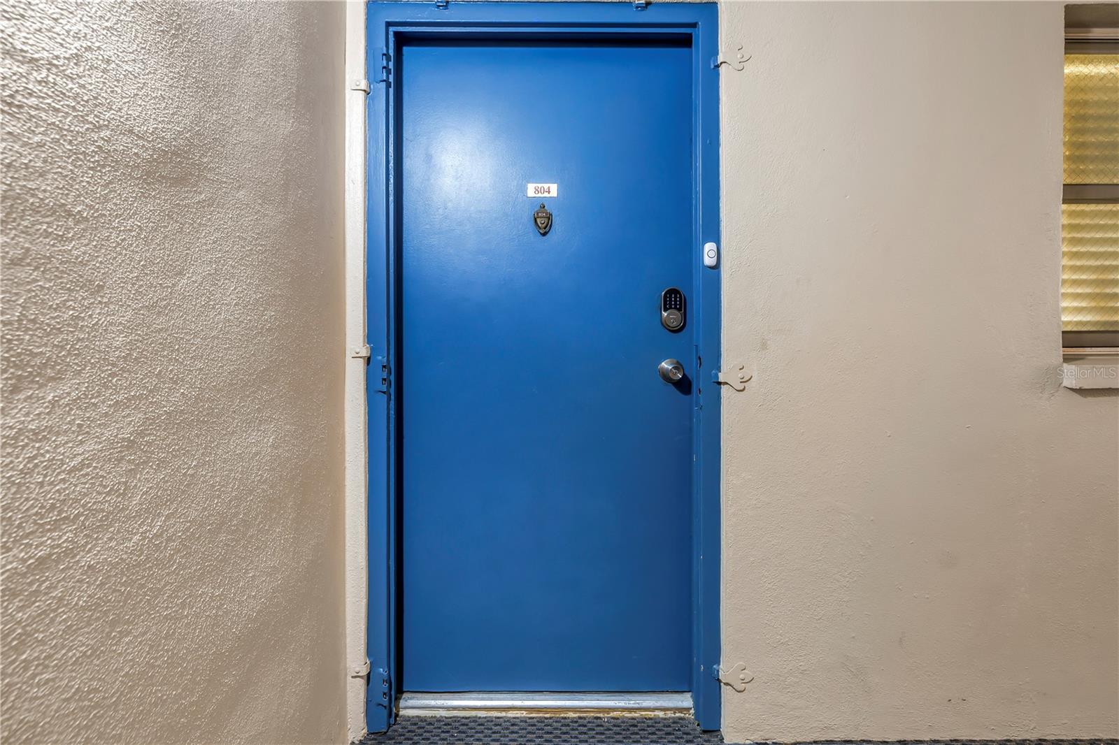 Door to unit.