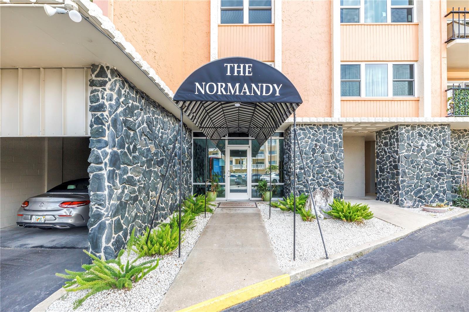 Entrance to building.