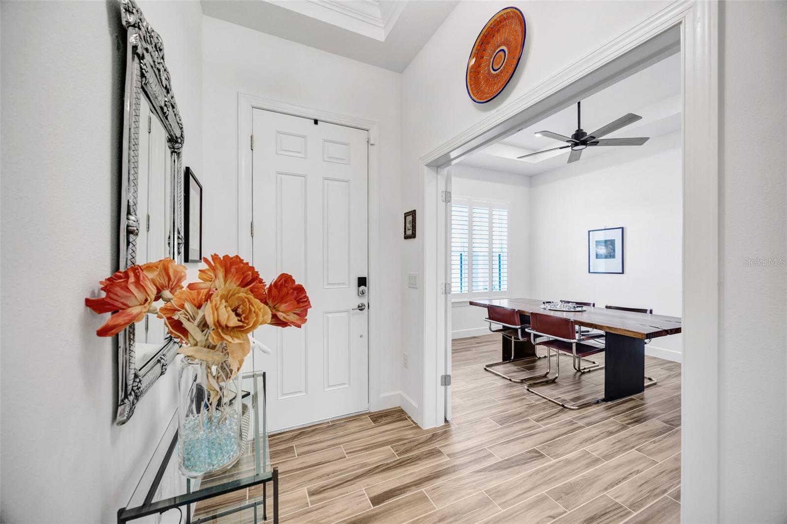 Foyer with Office/Den entrance