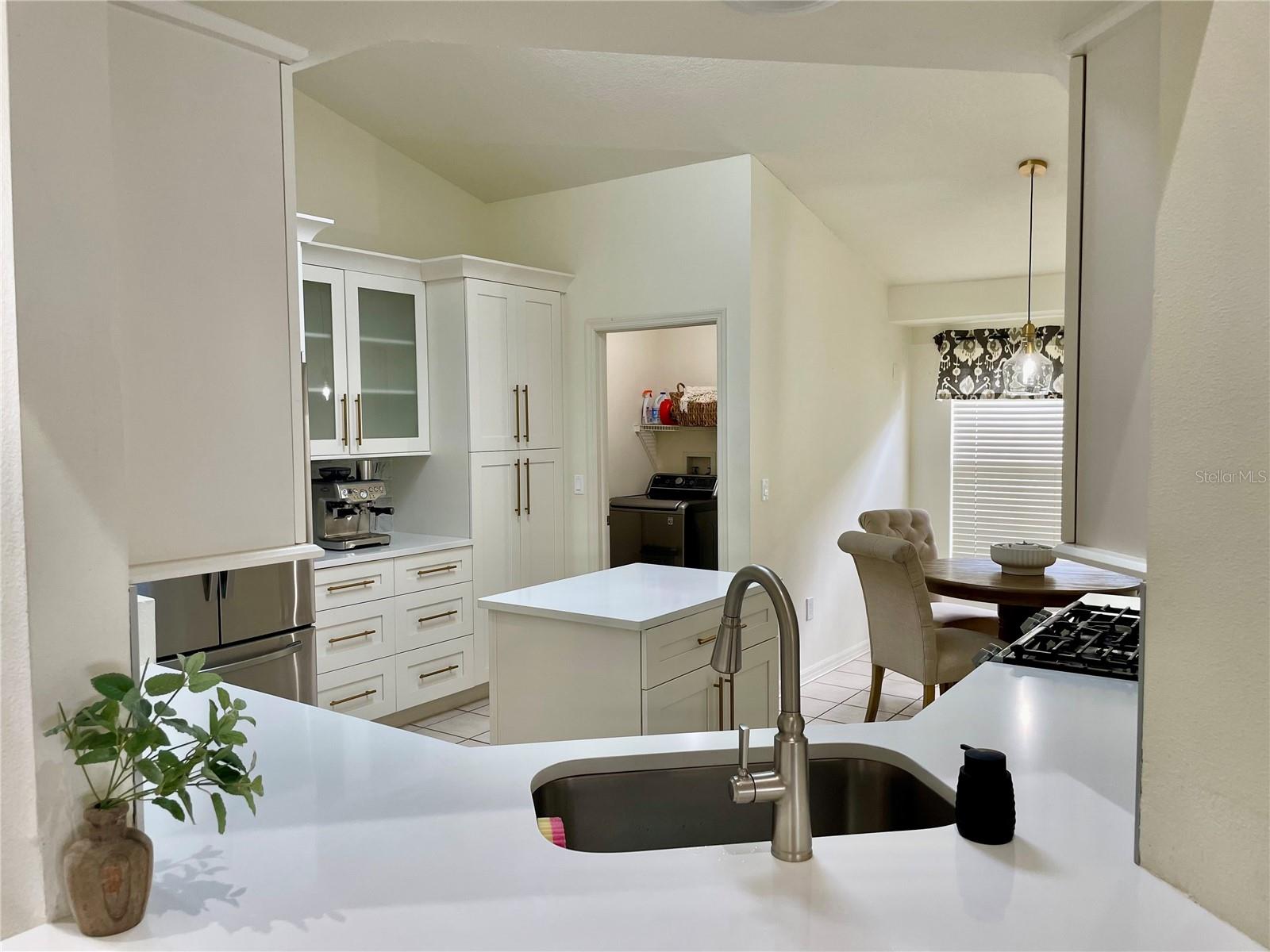 Back of Kitchen view