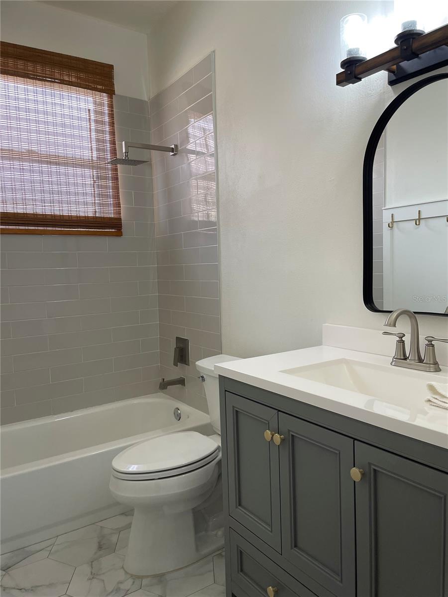 Remodeled second Bathroom