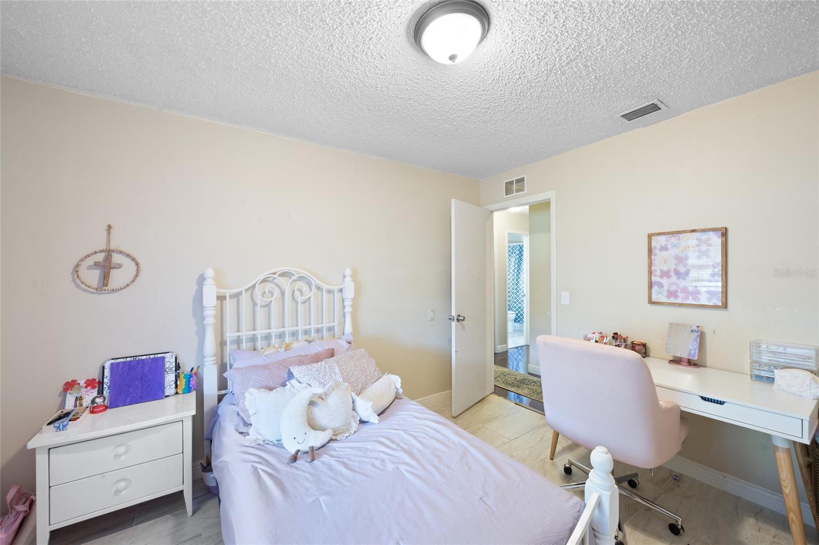 Bedroom 2, no carpet