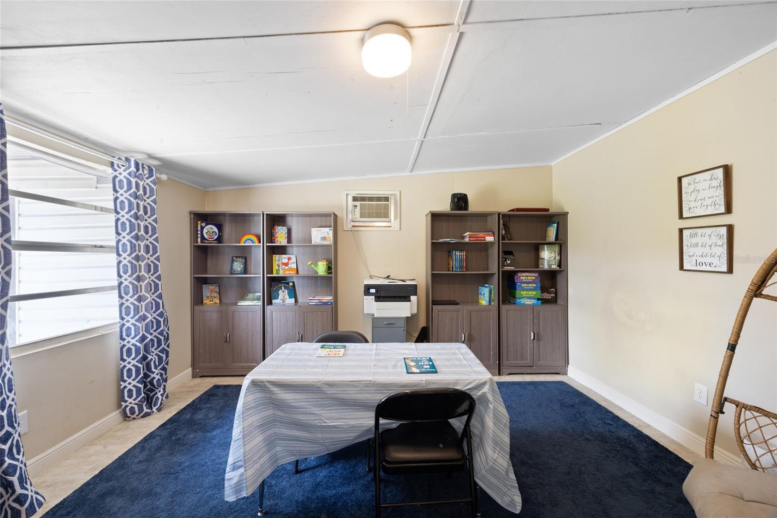 Bonus room would make a great craft room or man cave