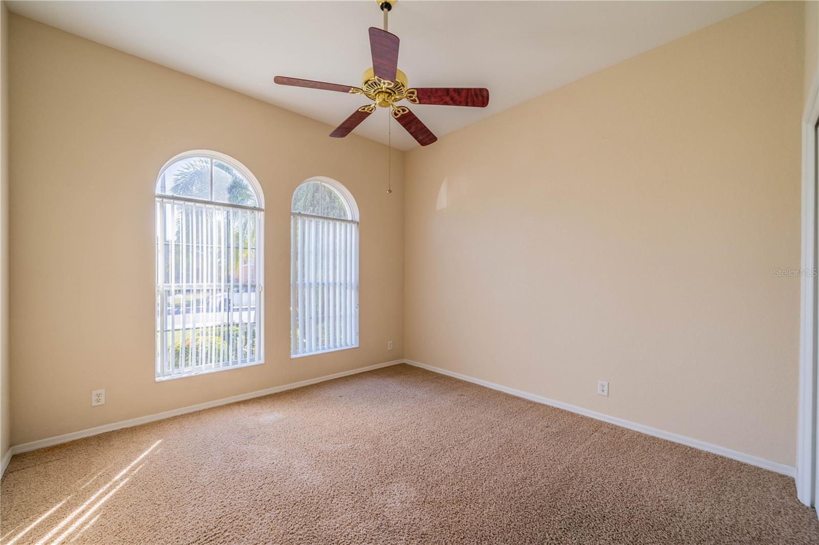 Upstairs walk in closet