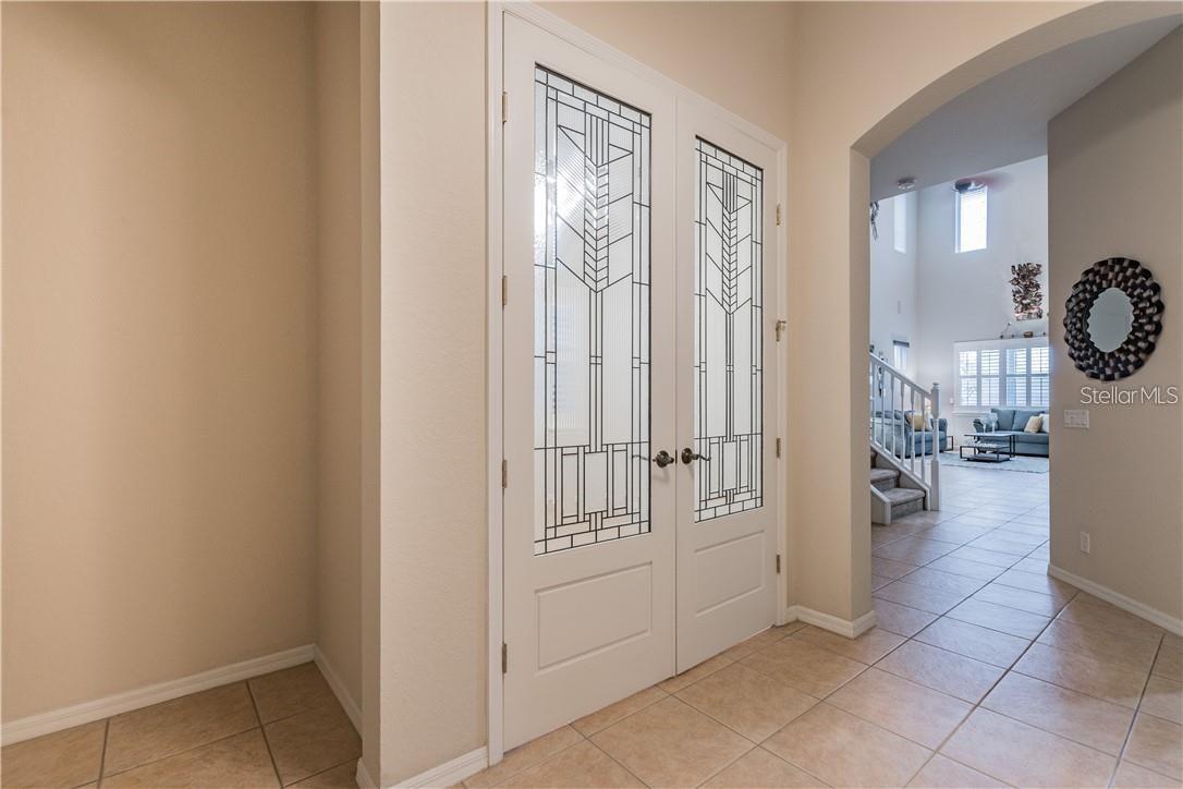 view from entry door