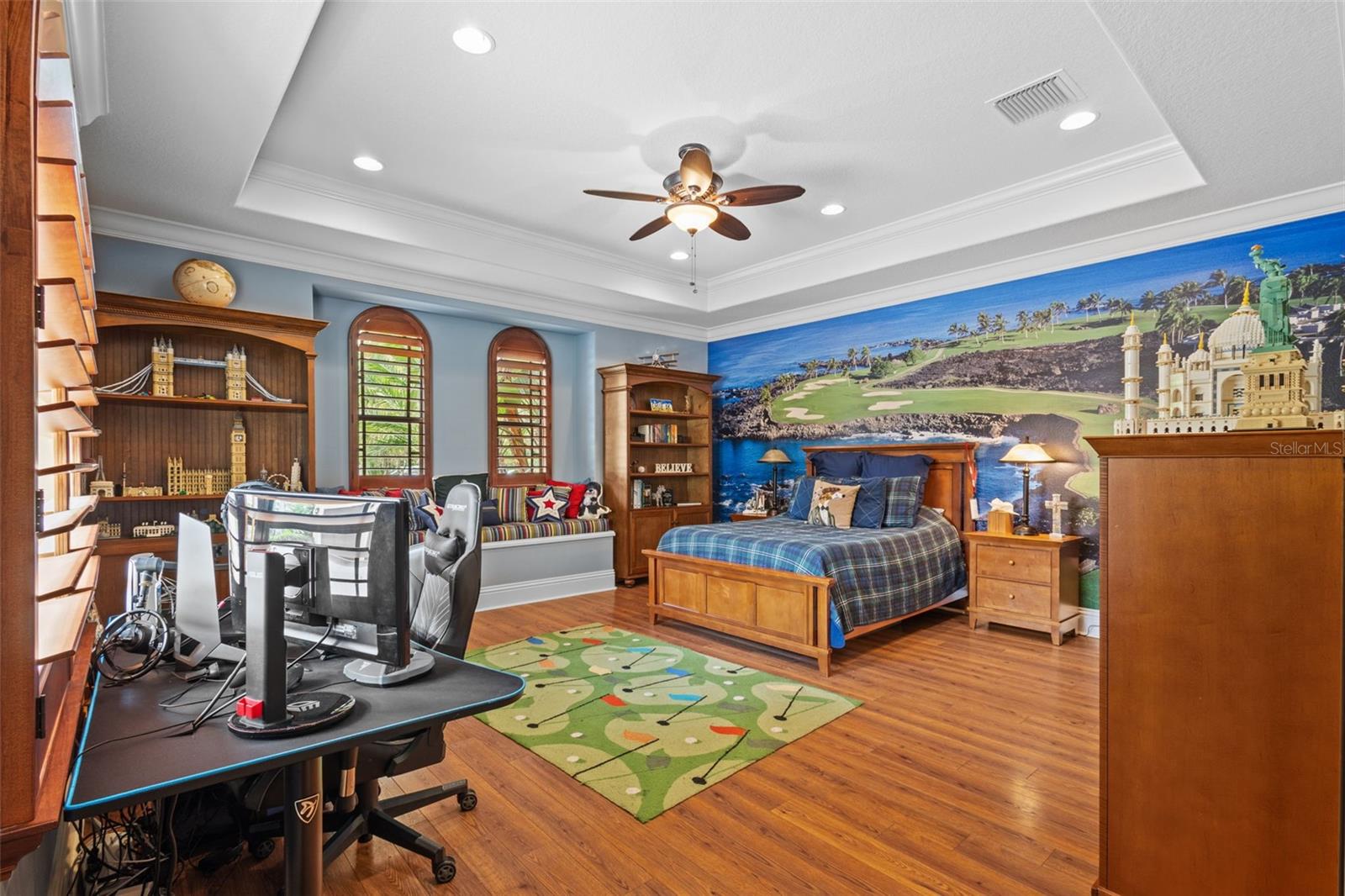 Second main floor primary suite.