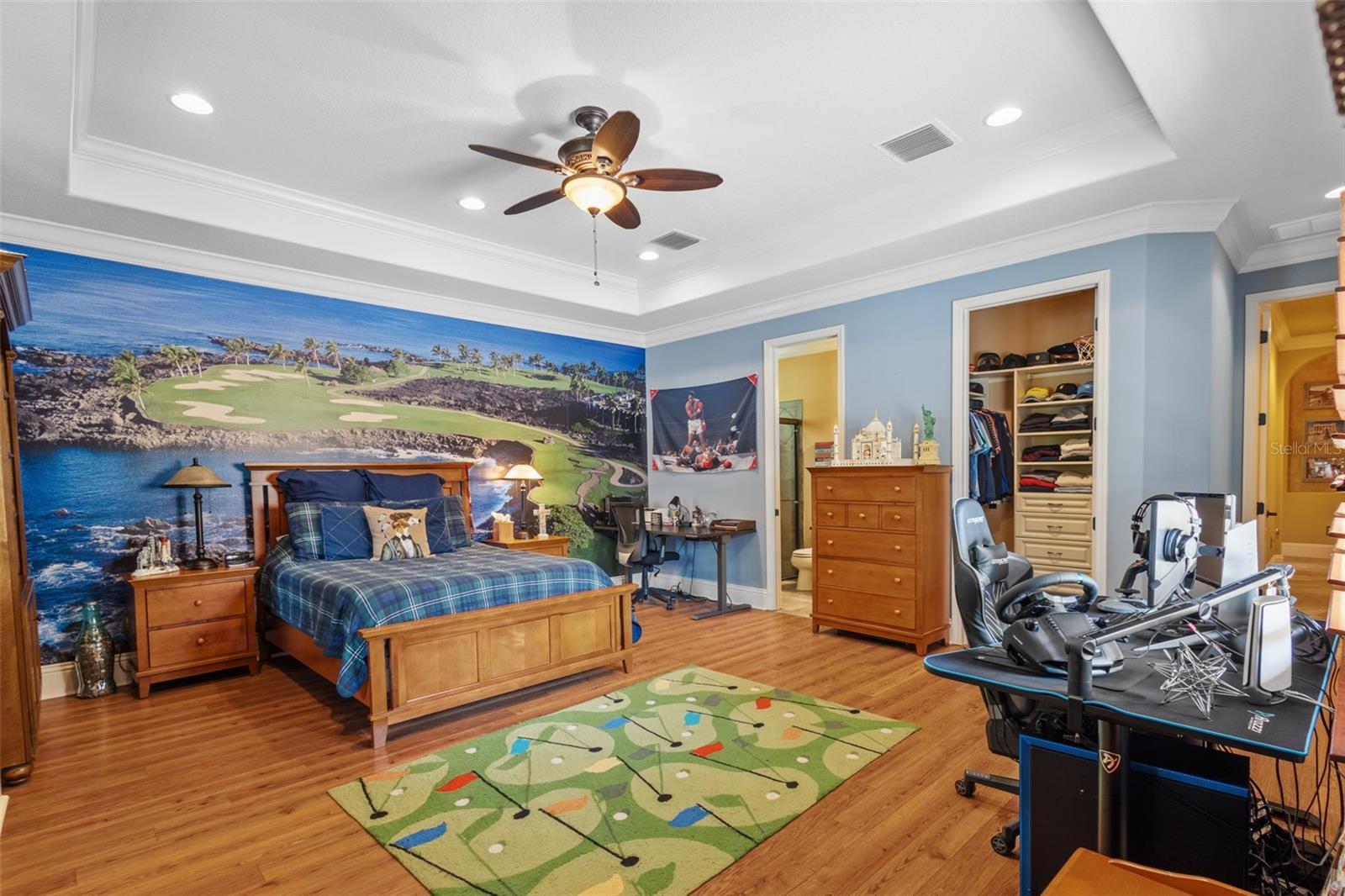 Second main floor primary suite.