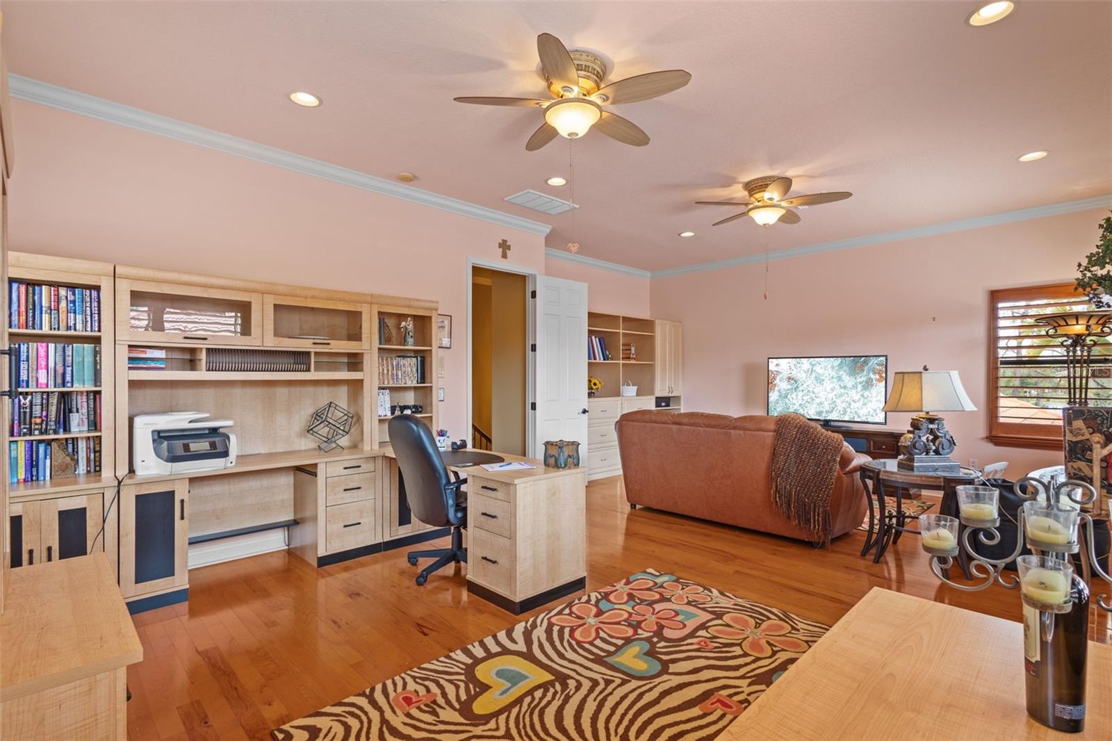 Second floor bonus room.