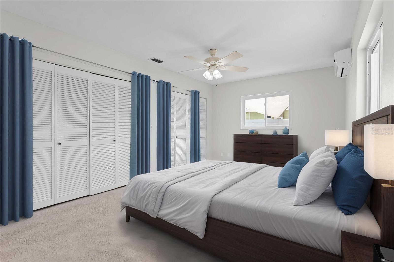 Primary BedroomVirtually Staged