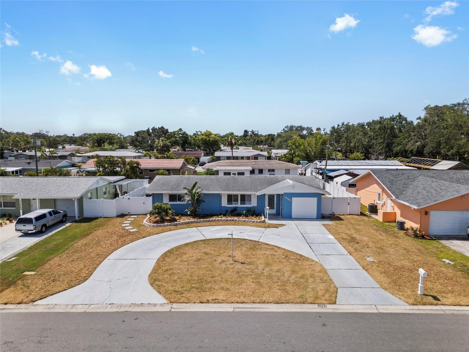 Large Circular Driveway