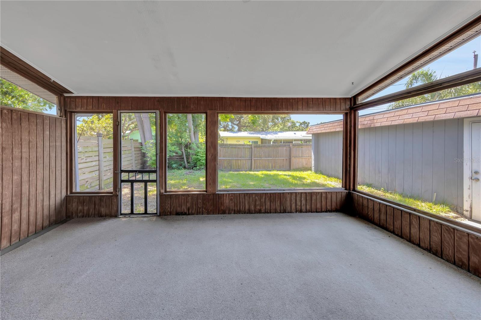 Rear Patio